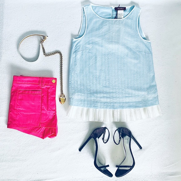 MAXMARA TOP - 100% COTTON - Picture 1 of 8